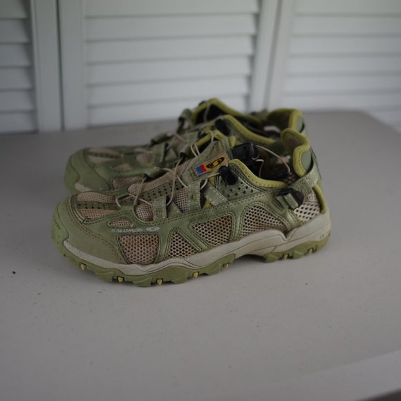 SALOMON WOMENS 8 SHOES HIKING OUTDOOR - Picture 6 of 6